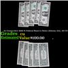 Image 1 : 5x Consecutive 2006 $1 Federal Reserve Notes (Atlanta, GA), All CU Grades CU