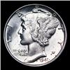Image 2 : 1941-p Mercury Dime 10c Grades GEM++ Unc