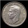Image 2 : 1943S Australia 6 Pence (Sixpence) Silver KM# 38 Grades Select Unc