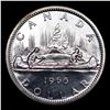 Image 3 : 1965 Small Beads, Pointed 5 Canada Dollar $1 Grades GEM++ PL