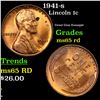 Image 1 : 1941-s Lincoln Cent 1c Grades GEM Unc RD