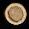 Image 2 : Mixed small cents 1c orig shotgun roll, 1918-d Wheat Cent, 1889 Indian Cent other end, Brinks Wrappe