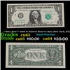 Image 1 : **Star Note** 2009 $1 Federal Reserve Note (New York, NY) Grades Gem CU