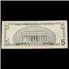 Image 3 : **Star Note** 1999 $5 Green Seal Federal Reserve Note Grades vf+