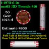 Image 1 : Shotgun Lincoln 1c roll, 1975-d 50 pcs Bank Wrapper.