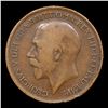 Image 2 : 1917 Great Britain 1 Penny KM# 810 Grades vf++
