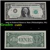 Image 1 : 1963 $1 Federal Reserve Note (Philadelphia, PA) Grades Gem CU