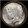 Image 2 : ***Auction Highlight*** Full solid date 1923-p Uncirculated Peace silver dollar roll, 20 coins (fc)