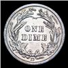 Image 3 : 1910-d Barber Dime 10c Grades AU, Almost Unc