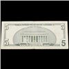 Image 3 : **Star Note** 2003A $5 Green Seal Federal Reserve Note Grades vf++