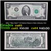 Image 1 : 1995 **Star Note** $2 Federal Reserve Note (Atlanta, GA) Grades Gem CU