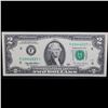 Image 2 : 1995 **Star Note** $2 Federal Reserve Note (Atlanta, GA) Grades Gem CU