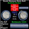 Image 1 : Buffalo Nickel Shotgun Roll in Old Bank Style 'Bell Telephone'  Wrapper 1921 &d Mint Ends