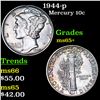 Image 1 : 1944-p Mercury Dime 10c Grades GEM+ Unc