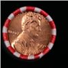 Image 2 : Shotgun Lincoln 1c roll, 1975-d 50 pcs Bank Wrapper.