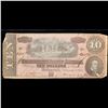 Image 2 : 1864 $10 Confederate Note, T68 Grades vf++