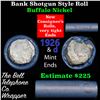 Image 1 : Buffalo Nickel Shotgun Roll in Old Bank Style 'Bell Telephone'  Wrapper 1926 &d Mint Ends