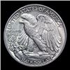 Image 3 : 1942-p Walking Liberty Half Dollar 50c Grades Choice Unc