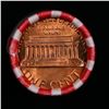 Image 2 : Shotgun Lincoln 1c roll, 1980-p 50 pcs Bank Wrapper.