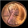 Image 2 : 1941-s Lincoln Cent 1c Grades Gem+ Unc RB