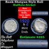 Image 1 : Buffalo Nickel Shotgun Roll in Old Bank Style 'Bell Telephone'  Wrapper 1920 &d Mint Ends