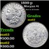 Image 1 : 1899-p Morgan Dollar $1 Grades Select Unc