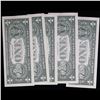 Image 3 : 5x Consecutive 1981 $1 Federal Reserve Notes (Philadelphia, PA), All CU Grades CU