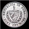 Image 3 : 1948 Cuba 10 Centavos 10c KM# A12 Grades Select Unc