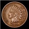 Image 2 : 1864 CN Indian Cent 1c Grades xf+