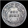 Image 3 : 1892-p Barber Dime 10c Grades vf++