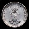 Image 2 : 1944D Philippines 20 Centavos 20c KM#182 Grades Select Unc