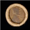 Image 2 : Mixed small cents 1c orig shotgun roll, 1918-d Wheat Cent, 1896 Indian Cent other end, Brinks Wrappe