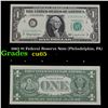 Image 1 : 1963 $1 Federal Reserve Note (Philadelphia, PA) Grades Gem CU