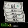 Image 1 : 5x Consecutive 1963 $1 Federal Reserve Notes (New York, NY), All CU Grades CU