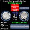 Image 1 : Buffalo Nickel Shotgun Roll in Old Bank Style 'Bell Telephone'  Wrapper 1919 &d Mint Ends