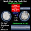 Image 1 : Buffalo Nickel Shotgun Roll in Old Bank Style 'Bell Telephone'  Wrapper 1925 &d Mint Ends