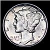 Image 2 : 1944-p Mercury Dime 10c Grades GEM+ Unc