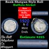 Image 1 : Buffalo Nickel Shotgun Roll in Old Bank Style 'Bell Telephone'  Wrapper 1920 &d Mint Ends