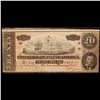 Image 2 : 1864 $20 Confederate Note, T67 Grades AU, Almost Unc