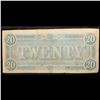 Image 3 : 1864 $20 Confederate Note, T67 Grades AU, Almost Unc