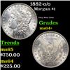 Image 1 : 1882-o/o Morgan Dollar $1 Grades Choice+ Unc