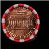 Image 2 : Shotgun Lincoln 1c roll, 1980-p 50 pcs Bank Wrapper.