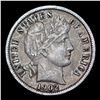 Image 2 : 1902-p Barber Dime 10c Grades AU Details