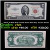 Image 1 : 1953C $2 Red Seal United States Note Key To The Series Grades vf+