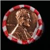 Image 2 : Shotgun Lincoln 1c roll, 1963-d 50 pcs Bank Wrapper.