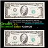 Image 1 : 5 x Consecutive Serial Numbered 1995 $10 Green Seal Federal Reserve Notes (Cleveland, OH) Grades CU