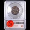 Image 5 : 1829 Classic Head half cent C-1 1/2c Graded xf45 By SEGS
