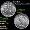 Image 1 : 1944-p Walking Liberty Half Dollar 50c Grades Choice Unc