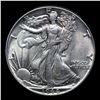 Image 2 : 1944-p Walking Liberty Half Dollar 50c Grades Choice Unc