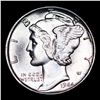 Image 2 : 1944-d Mercury Dime 10c Grades GEM+ FSB